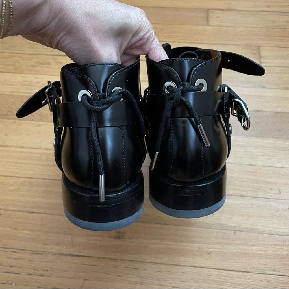 Balenciaga Black moto boots size 41 EUC - Picture 4 of 6